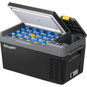 Letnerny-Crpro Glacière À Compression, Frigo Voiture 20 Litres(-22¿ 10¿), 12/24v Dc &110-240v Ac Glaciere Voiture, Frigo Compression 12v, Pour Voiture, Camping, Voyage - Neuf