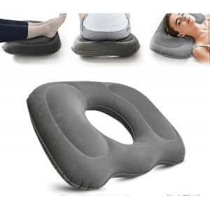 Coussin de siège orthopédique pour soulager la douleur - Hémorroïdes gonflables pour la grossesse,le coccyx,les escarres - Post-natal - Neuf