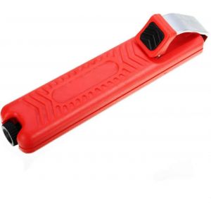 Mini outil de sertissage de fil dénudé pour câble en silicone en caoutchouc Mini outil de sertissage de fil dénudeur (rouge) (1pcs) - Neuf