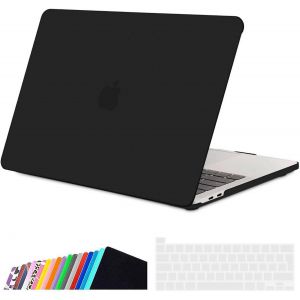 Coque Compatible Avec 2016-2022 Macbook Pro 13 Pouces A2338(M1 M2) A2289 A2251 A2159 A1706 A1989, &Eacute;tui Rigide En Plastique Et Protection Clavier Eu Pour Macbook Pro 13, Noir - Neuf