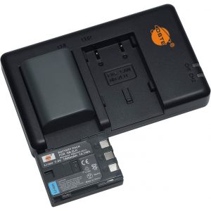 NB-2L 2LH Lot de 2 Batteries de Rechange Rechargeables et Chargeur Double Compatible avec Canon PowerShot G7, G9, S30, S70, S80, VIXIA HF R10, HG10, HV20, HV30, HV40, ZR850, BP-2L50. BP-2L. H, etc. - Neuf