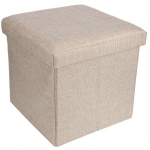 Hjlian Tabouret De Rangement Pliable Multifonction, Repose-Pieds, Boite De Rangement, Banc Peu Encombrant Pour La Maison - Neuf