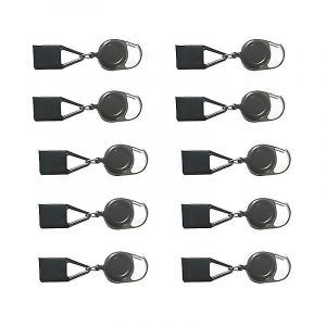 10 Pièces En Silicone Briquet Support Manchon Clip Couverture De Briquet Avec Porte-Clés - Neuf