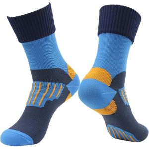 Utigh-Waterproof Breathable Socks, Unisex Novelty Skiing Trekking Hiking Wading Trail Socks 1 Pair - Neuf