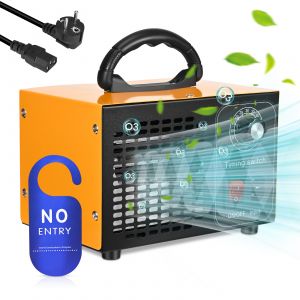 G&eacute;n&eacute;rateur d&iquest;Ozone 60000 mg/h &iquest; Purificateur d&iquest;Air &Eacute;liminateur d&iquest;Odeurs &iquest; Minuterie 120 min pour Maison et Commerce - Neuf