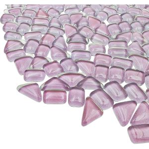 Mevronisshop-Carreaux De Mosa&iuml;que En Verre De Cristal Pour Travaux Manuels, Pi&egrave;ces De Mosa&iuml;que Irr&eacute;guli&egrave;res Pour La D&eacute;coration De La Maison Ou Les Loisirs Cr&eacute;atifs, Fournitures De Fabrication De Mosa - Neuf