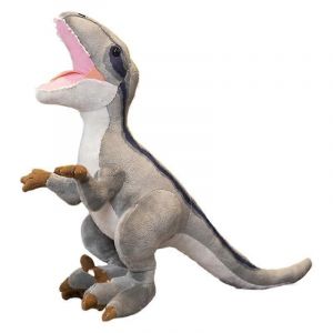 Poupée de dinosaure simulée Tyrannosaurus rex en peluche tricératops poupée de chiffon parc de dinosaures cadeau-Rapace - Neuf