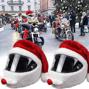 (sans casque)Ensemble de 2 personnalis&eacute;e casque de moto couvre - Neuf