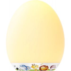 Veilleuse Led Pour Enfants - Dimmable Veilleuse B&eacute;b&eacute; Avec 7 Changements De Couleur Et Rechargeable Usb, Minuterie 1h Et Contr&ocirc;le Tactile, Night Light Avec Animaux Mignons - Neuf