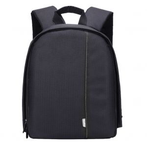 Sac a dos etanche pour appareil photo reflex numerique Canon, Nikon, Sony (noir et gris) - Neuf
