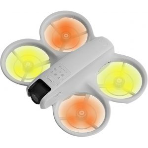 Lot De 4 H&eacute;lices Color&eacute;es Pour Drone Dji Neo,Palettes D'h&eacute;lice &Agrave; 5 Lames Compatibles Avec Dji Neo,R&eacute;duction Du Bruit &Agrave; Lib&eacute;ration Rapide,Accessoires De Drone (Gris) - Neuf