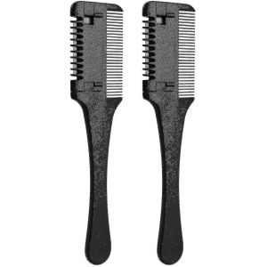 Peigne Professionnel &Agrave; Double Lame Pour Hommes &iquest; Outil De Coupe Pr&eacute;cis Et Coupes De Cheveux Diy - Neuf