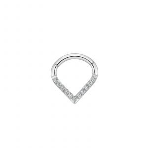 Anneau De Septum En Forme De Larme 16 G, Anneau De Nez, Anneau Articulé En Acier Chirurgical 316l, Boucles D'oreilles Pour Cartilage, Créoles, Tragus, Hélix, Tour, Conque - Neuf