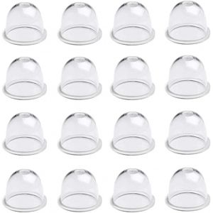 MEVRONISSHOP-16 pi&egrave;ces Pompe d'Ampoules d'Amorce de Carburateur, 19 mm Essence pour Ampoule d'Amor&ccedil;age, pour Tondeuse, D&eacute;broussailleuse, Tondeuse, Tron&ccedil;onneuse - Neuf