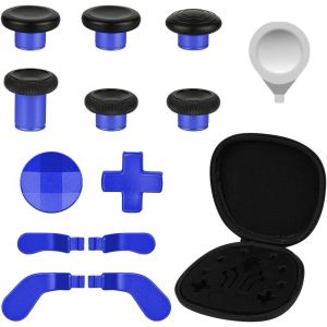 13 En 1 Metal Thumbsticks, Joysticks Avec D-Pad Bouton Palettes Magn&eacute;tiques M&eacute;tal, Pour Xbox One Elite/Elite Series 2 Core Manette, Bouton De Remplacement Pour Xbox One Elite Series 2 - Neuf