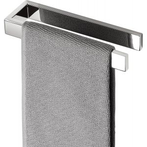 SUBZONAL-Porte Serviette Salle de Bain sans Per&ccedil;age, Adh&eacute;sif Porte-Serviettes Murale &agrave; Coller, Design Moderne Ch Poli pour Cuisine Lavabo Toilette, SUS304 Acier Inoxydable, 20CM - Neuf
