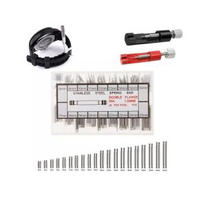 Kit De R&eacute;paration De 360 Barrettes &Agrave; Ressort Et Goupilles De Liaison En Acier Inoxydable Pour Bracelets De Montre, Tailles 8 &Agrave; 25 Mm - Neuf
