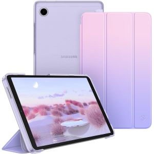 LORANKA-Coque pour Samsung Galaxy Tab A11 8.7 Pouces 2025 et Galaxy Tab A9 8.7&iquest; 2023, Etui Fin et Transparent Givr&eacute; Housse Dure et L&eacute;g&egrave;re, Ombre Fantaisie - Neuf