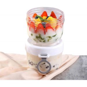 Flocons D'Avoine Conteneur | Pots De Pour Une Nuit D'Avoine - Neuf