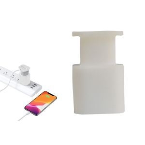 Protection et enrouleur de chargeur en silicone pour chargeurs Apple 18W/20W - Neuf