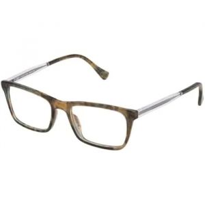 Monture De Lunettes - Police - Vpl262-547d7m - Vert - Ø 54 Mm - Plastique - Neuf