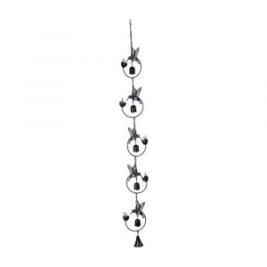 Hummingbird Rain Chain Decorative Rainwater Catcher pour la cour à - Neuf
