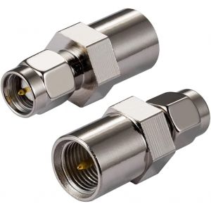 Adaptateur Antenne 4G SMA Mâle à FME Adaptateur Mâle pour Antennes 2G 3G 4G LTE Routeurs UMTS Haut Débit Mobile Hsdpa WLAN sans Fil (2 Pièces) - Neuf