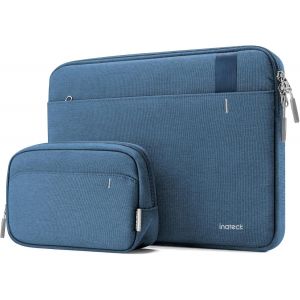 KALANKA-360&deg; Protection Housse 13 Pouces Compatible avec 13 MacBook Air M4/M3/M2/M1 2025-2018, 13 MacBook Pro M2/M1 2022-2016, 12.3 Surface Pro 11/10/9/X/8/7/6/5/4/3, XPS 13, Bleu Denim - Neuf