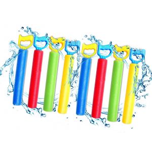 Ensemble De 8 Pistolets &Agrave; Eau En Mousse Pour S'amuser En Plein Air Avec Les Enfants - Neuf