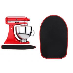 Tapis De Glissement Pour Robot P&acirc;tissier 38 X 22 Cm Avec Bordure Rouge - Neuf