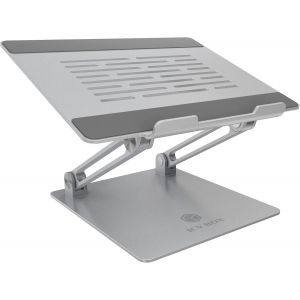 Support pour Ordinateur Portable en aluminium,Réglable en hauteur,Autonome,Dissipant la chaleur,Jusqu'à 17 pouces,Compatible avec MacBook,Dell,Lenovo,Samsung et plus,IB-NH300 - Neuf