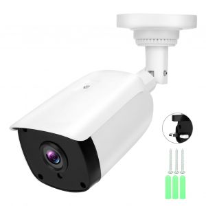 Camera AHD 1080P a vision nocturne infrarouge, etanche IP66, 5MP, moniteur de securite exterieur, AC100V-240V, prise UK - Neuf