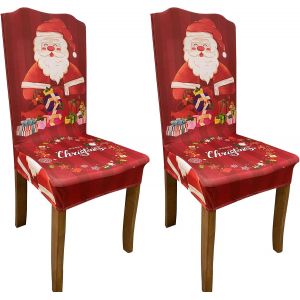 No&euml;l &agrave; Manger Chaise Couvre - Set de 2 Stretch Chaises Prot - Neuf