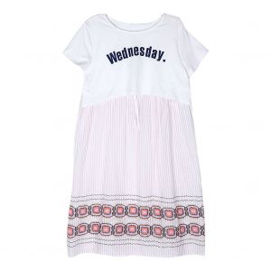 Robe De Maternite A Manches Courtes Pour Femmes Enceintes Et Allaitantes (L) - Neuf