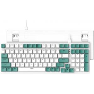 K3 Clavier Mécanique Détachable Usb C Filaire Blue Switch Lumineux Rétroéclairé À Led Compact 100 Touches Avec Pavé Numérique Pour Pc Et Ordinateur Portable - Neuf