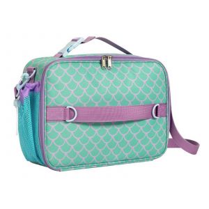 Sac &agrave; lunch isotherme avec bandouli&egrave;re - Tissu Oxford bleu - Neuf