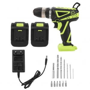 Kit perceuse-visseuse electrique sans fil a batterie lithium rechargeable 12 V (prise UE 220 V) - Neuf