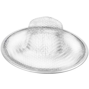 Égouttoir En Acier Inoxydable Filtre De Lavabo Maille D'évier Crépine 3,5 Pouces De Diamètre Supérieur - Neuf