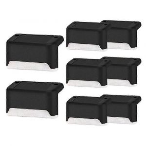 8pcs Solar Deck Lights Ext&eacute;rieur &Eacute;tanche Led Steps Lampes Pour Cl&ocirc;ture D'escalier - Neuf