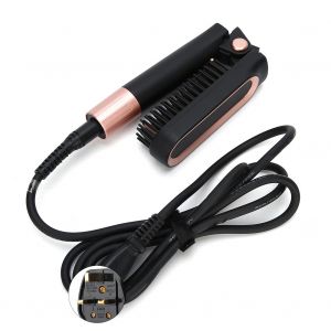Peigne Lisseur Pliable A 3 Vitesses, Massage Thermique, Prise Uk 100-240 V - Neuf
