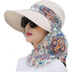 Upf 50 Packable Wide Brim Floppy Chapeaux De Soleil Pour Femmes Femmes Uv Chapeaux De Soleil D¿Été - Neuf