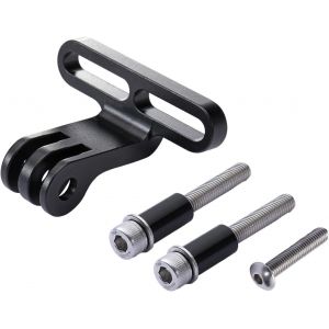Support De Potence De Guidon De Vélo Pour Gopro,Garmin,Lampe De Poche-Support De Caméra En Métal Avec Boulons D'épaule M5 X 40 Mm - Neuf