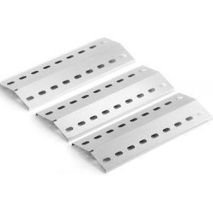 39,5 x 15 cm - Plaque chauffante pour barbecue Landmann, Landmann Triton, Landmann Minton, Landmann Avalon, Grandhall Maxim GT4, en acier inoxydable - Neuf