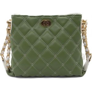 TZF-Sac Bandoulière Femme Pochette Telephone Portable Sacoche Bandoulière Cuir PU Chaînes Porté Epaule Shopping Tendance - Neuf