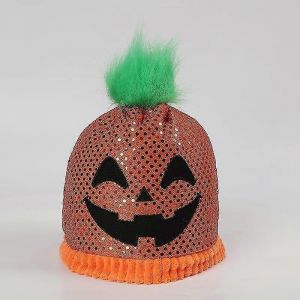 Nouveau jouet en peluche pour Halloween, chapeau de citrouille d'Halloween, poupee mignonne avec chapeau de diable d'Halloween - Neuf