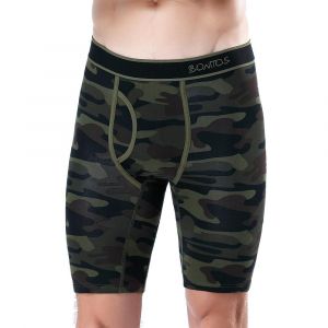Bonitos-Boxer Long En Coton Naturel Confortable Et Doux Pour Homme,Sous-Vêtement De Marque De Haute Qualité -B14 Camouflage-S - Neuf