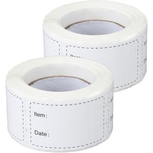 FCHHK-Étiquettes autocollantes pour pots de confiture - 500 pièces, 5x3 cm, étiquettes pour bocaux, sacs, cadeaux, bureau, école, fruits - Neuf
