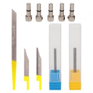 Machine &agrave; graver, m&egrave;ches de coupe, pointe de couteau, tuyau, alliage d'acier, bijoux, sculpture, couteau &agrave; graver - Neuf