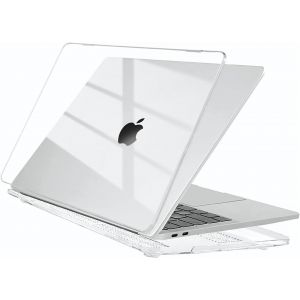 CMJAAGUR-Coque Macbook Pro 13 Pouces M2 M1 2022-2016 A2338 A2289 A2251 A2159 A1989 A1706, Plastique Case Rigide Étui Pour Macbook Pro 13 Avec Touch Bar - Transparent Clair[M140] - Neuf