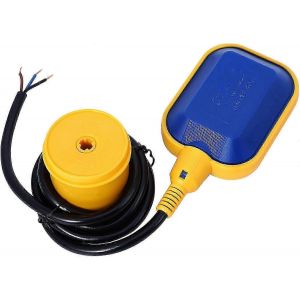 Interrupteur À Flotteur De Niveau D'eau Avec Câble De 3 M Pour Le Contrôle De La Pompe Du Réservoir - Capteur Marche/Arrêt Automatique - Neuf